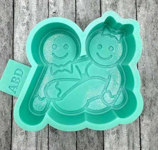 Face Off Gingers Gingerbread Freshie Silicone Mold