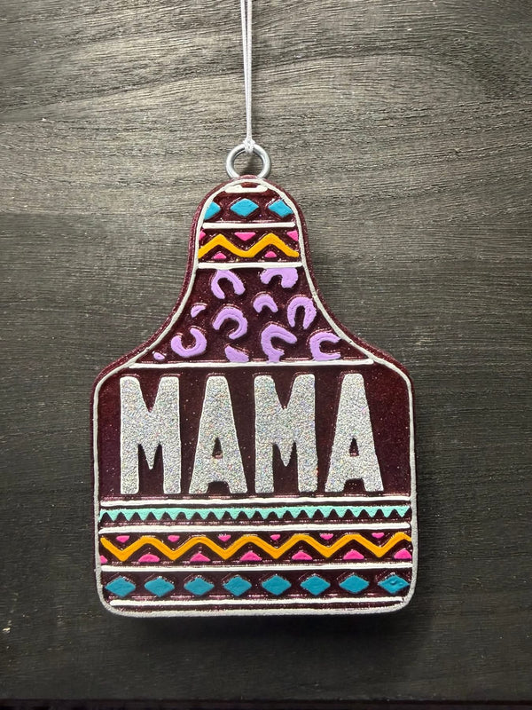 Cow Tag Mama Freshie Silicone Mold