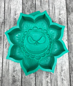 3D Jack Skeleton Flower Silicone Mold