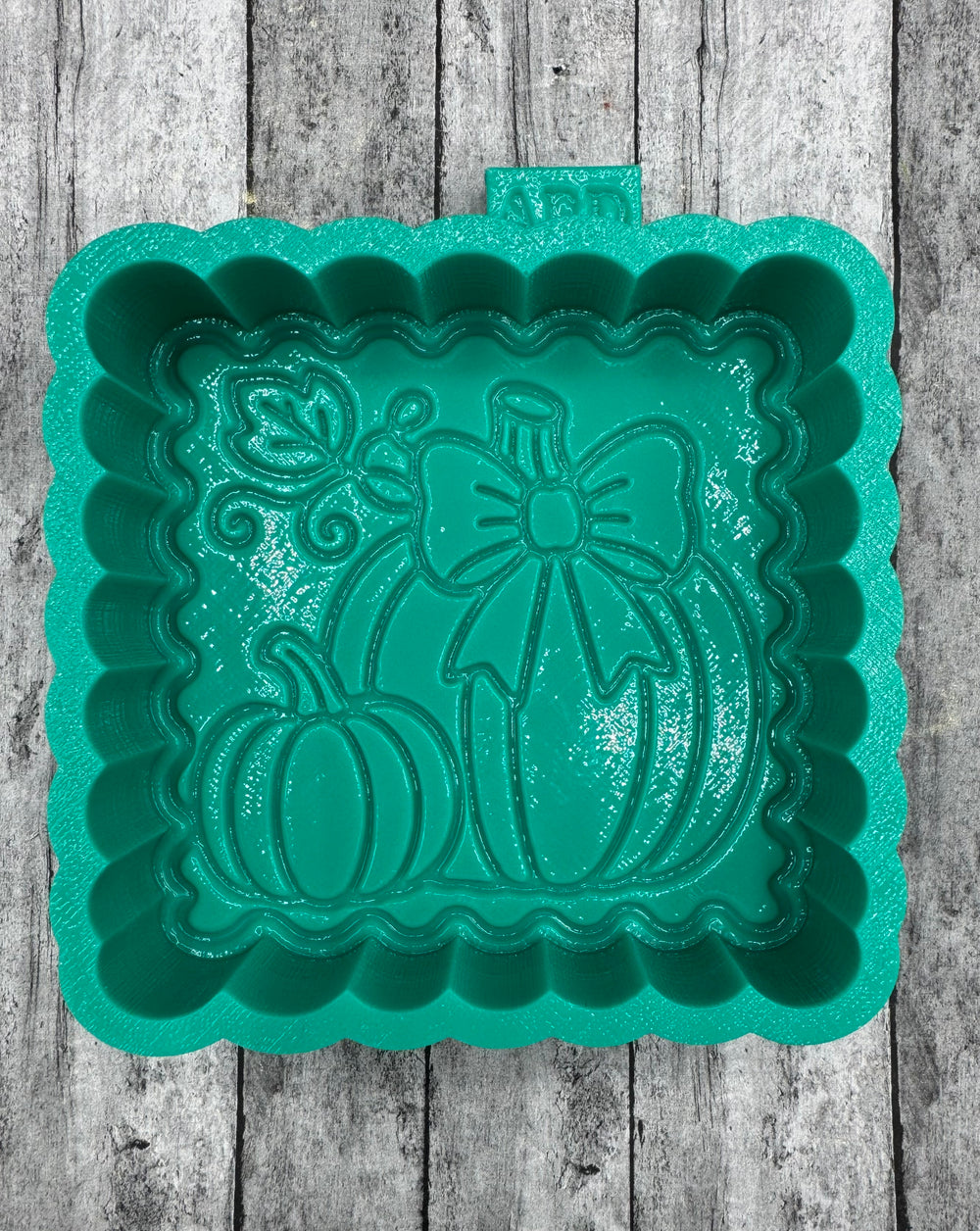 Pumpkins in Frame Freshie Silicone Mold