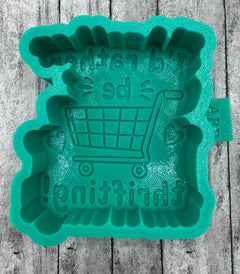 I’d Rather be Thrifting Silicone Freshie Mold