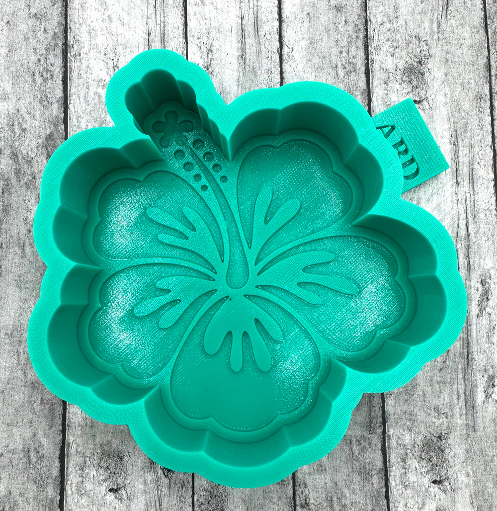 Hibiscus Flower Freshie Mold