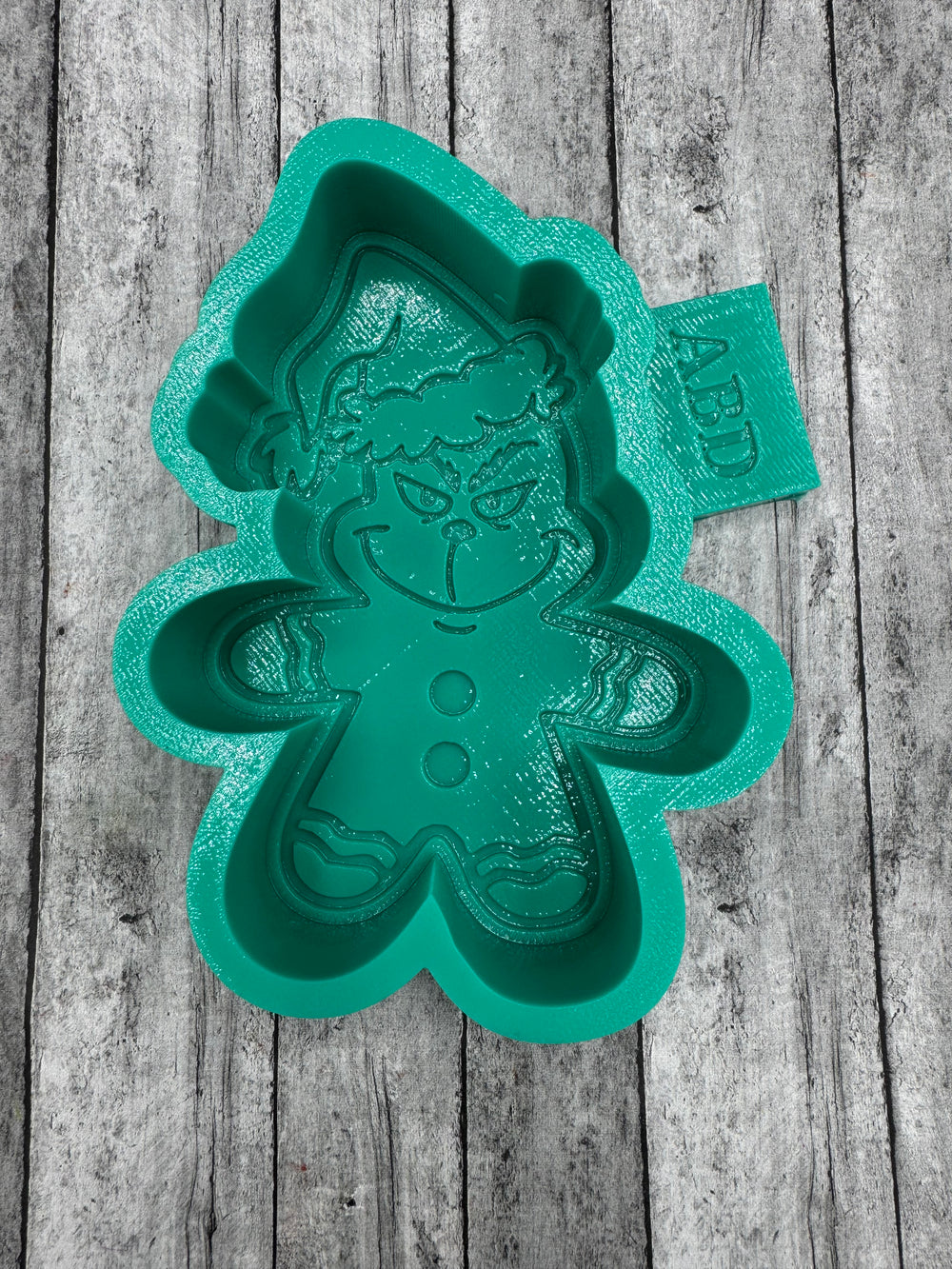 Grinch Gingerbread Freshie Silicone Mold