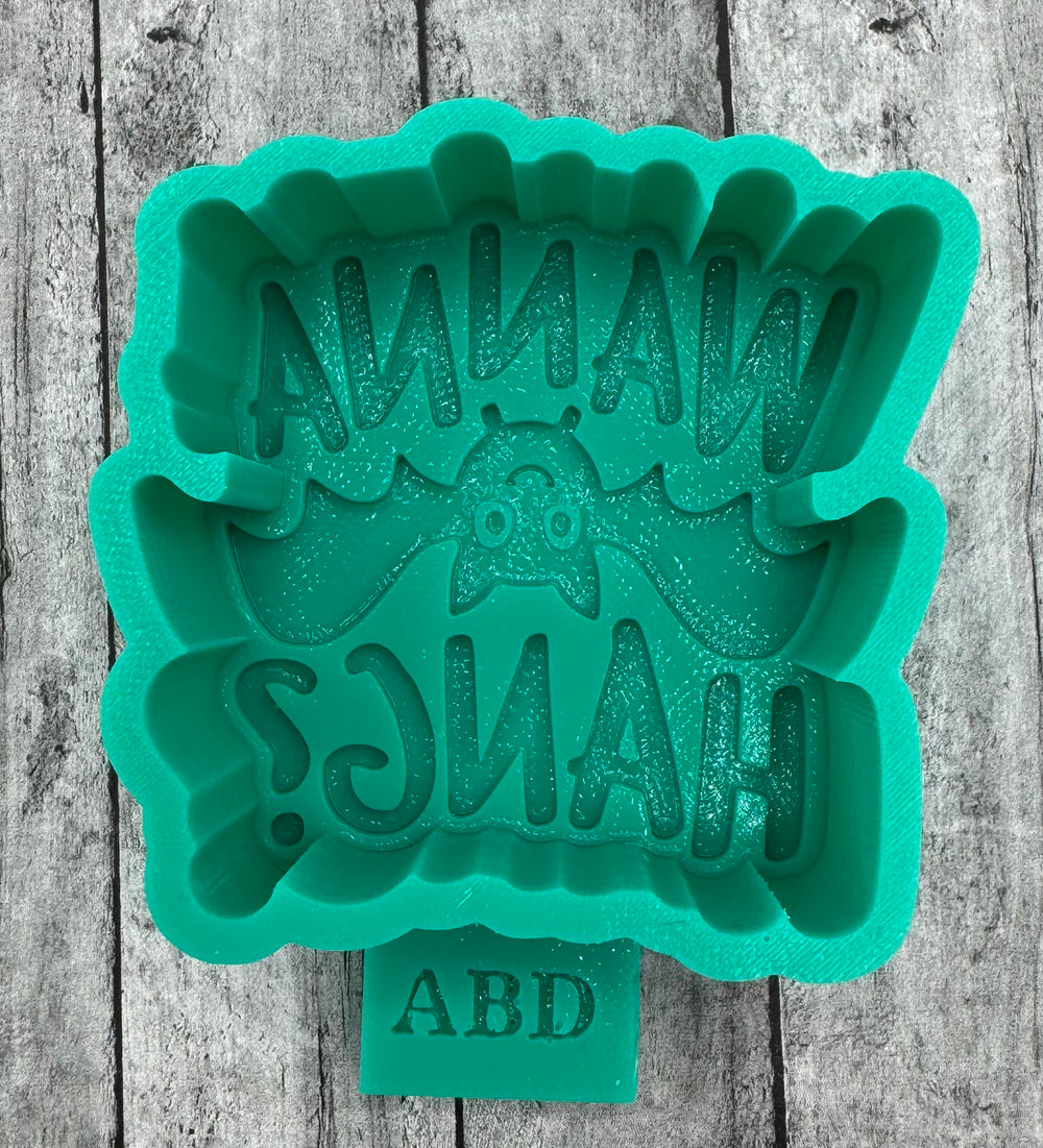 Mini Wanna Hang Bat Profile Silicone Mold