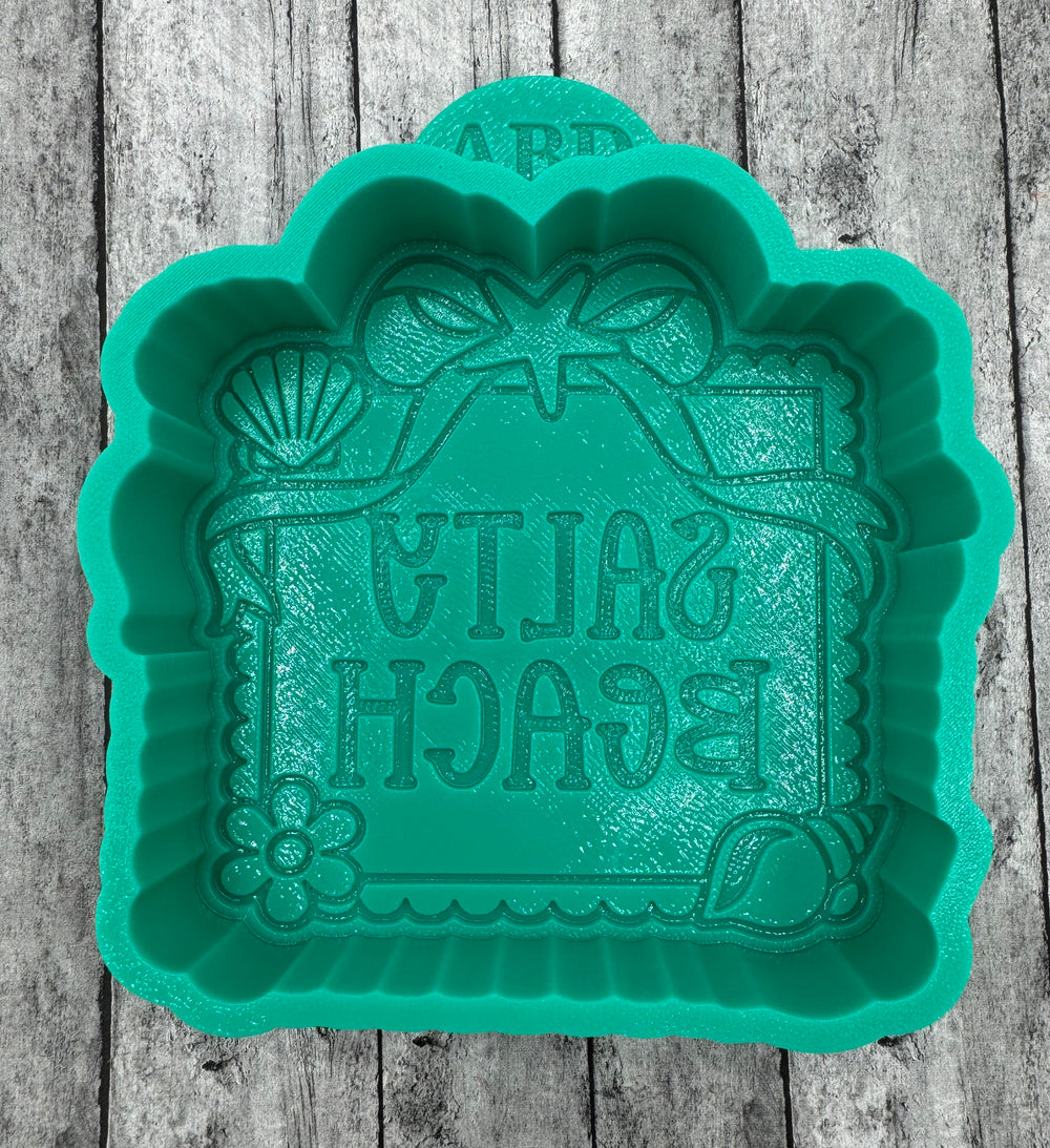 Salty Beach Freshie Silicone Mold