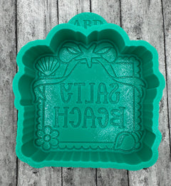 Salty Beach Freshie Silicone Mold