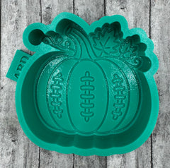 Football Pumpkin Freshie Silicone Mold