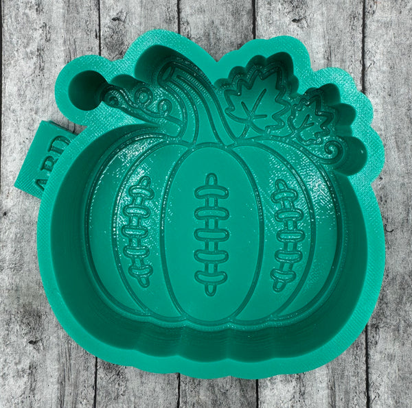 Football Pumpkin Freshie Silicone Mold