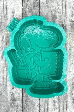 Beagle Dog Back to School Freshie Silicone Mold
