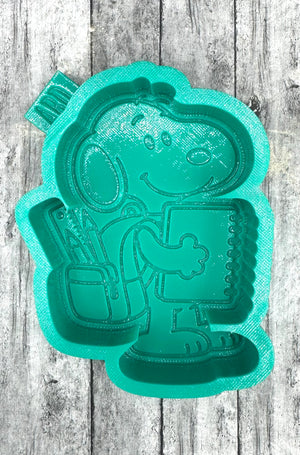 Beagle Dog Back to School Freshie Silicone Mold