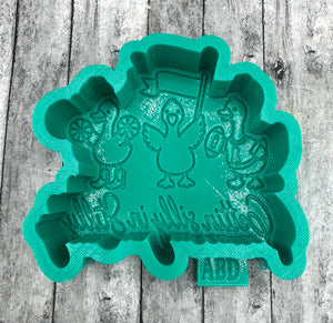 Gettin Silly in Stilly Geese/Goose Freshie Silicone Mold
