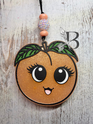 Cute Peach Freshie Silicone Mold