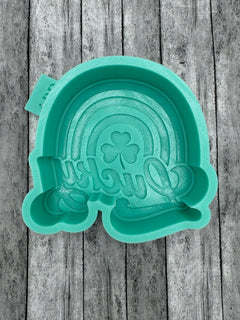 Lucky Clover Rainbow Freshie Silicone Mold