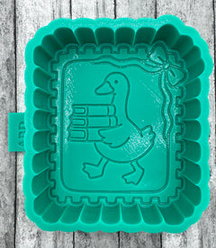 Goose & Books Frame Freshie Silicone Mold