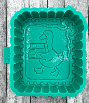 Goose & Books Frame Freshie Silicone Mold