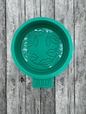 Lip Smiley Face Freshie Silicone Mold