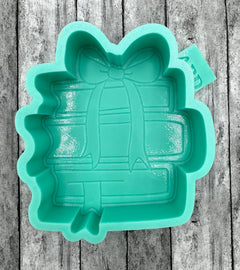 Stacked Books with Bow Freshie Silicone Mold