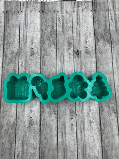 Christmas Charm Freshie Silicone Mold