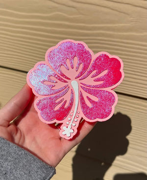 Hibiscus Flower Freshie Mold