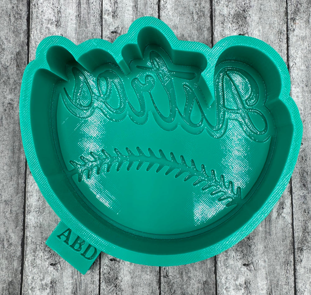 Astros Baseball Freshie Silicone Mold