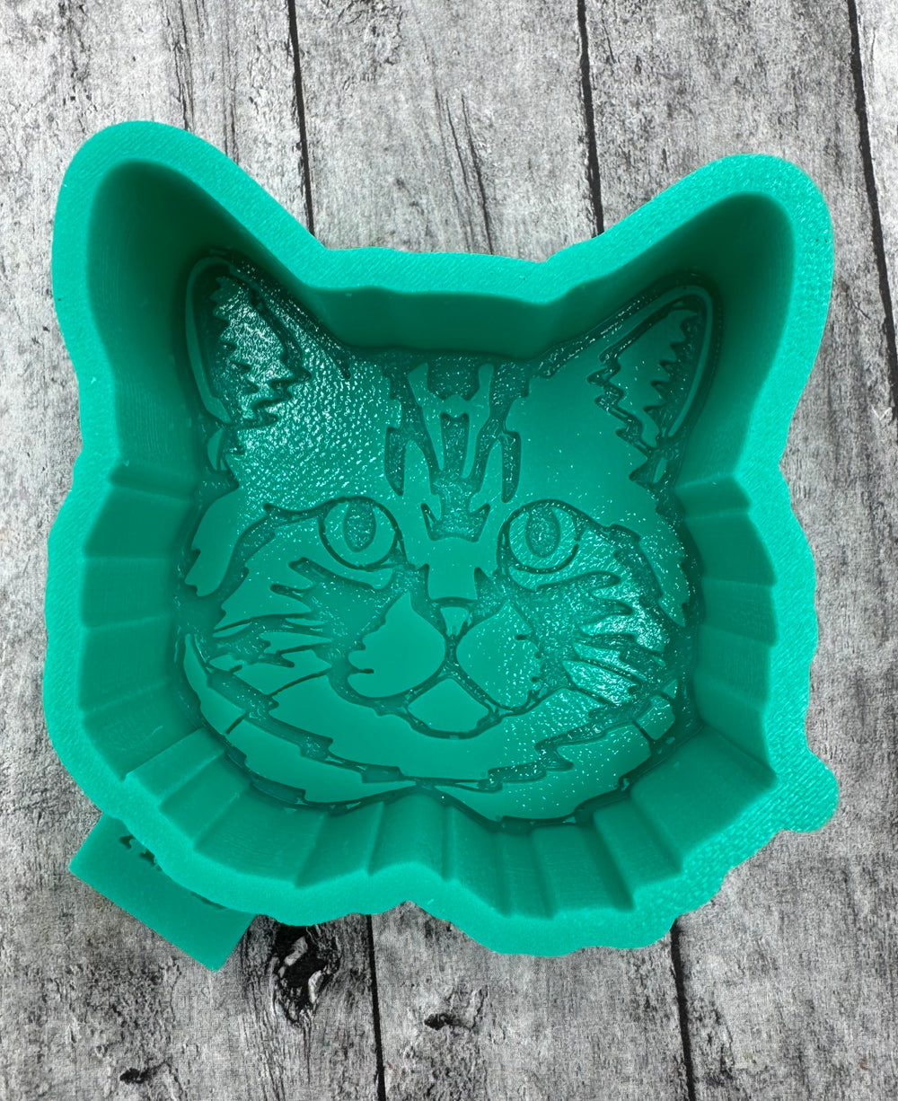 Mini Cat Face Profile Silicone Mold