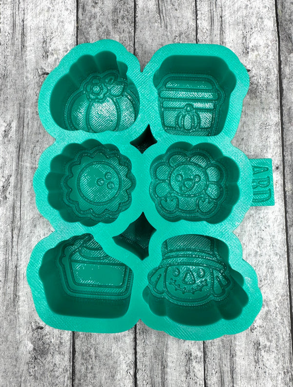 Fall Charm Freshie Silicone Mold