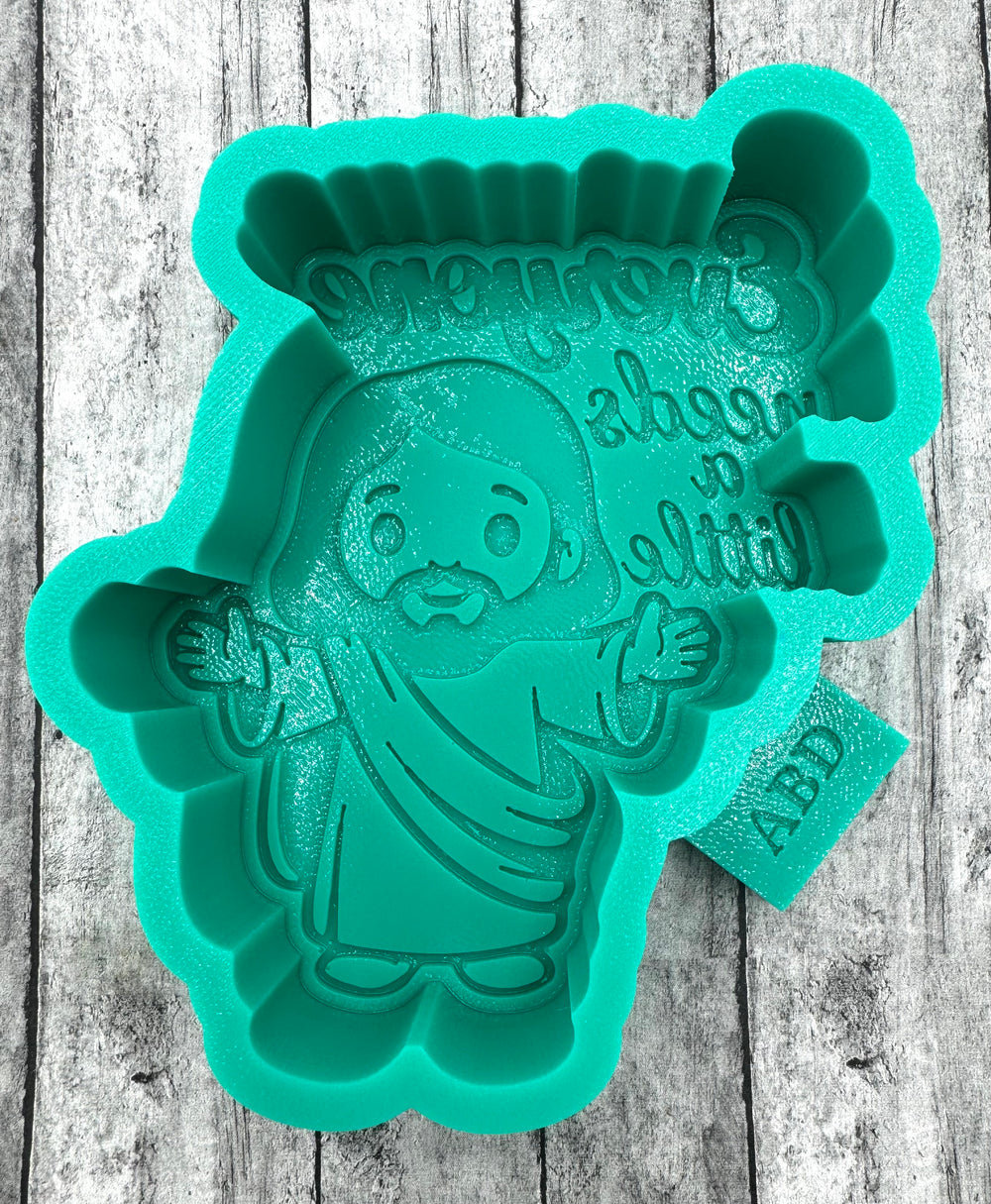 Everyone Needs A Little Jesus Freshie Silicone Mold