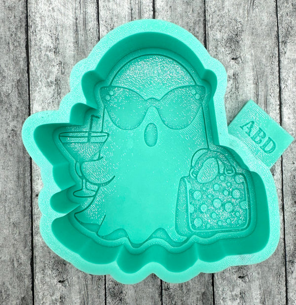 New BooJee Ghost with Purse Silicone Mold