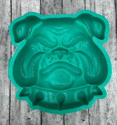 3D Bulldog Face Silicone Mold