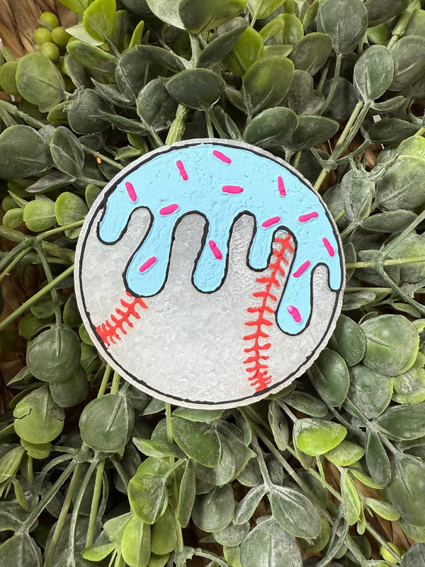 Baseball Drip Freshie Silicone Mold