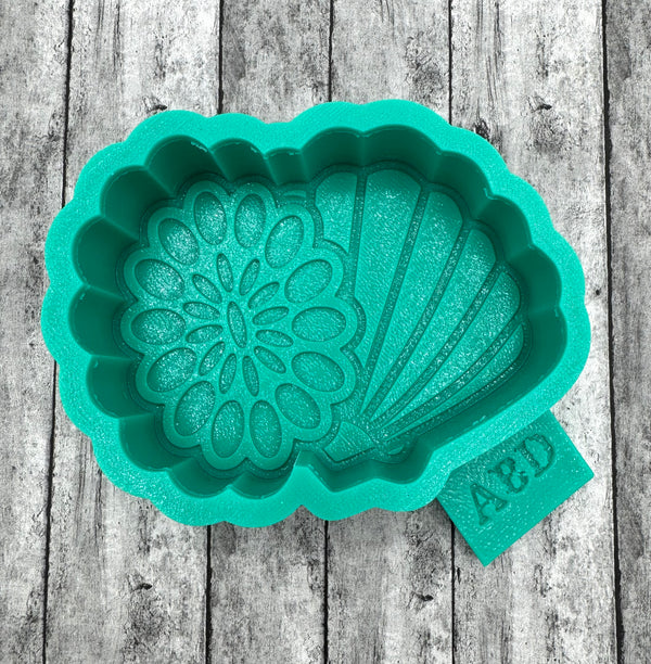 Concho SeaShell Freshie Silicone Mold
