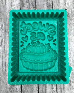 3D Sweet As Pumpkin Pie Silicone Mold