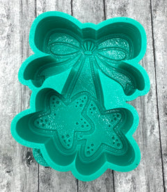 Cherry Style Starfish with Bow Freshie Silicone Mold