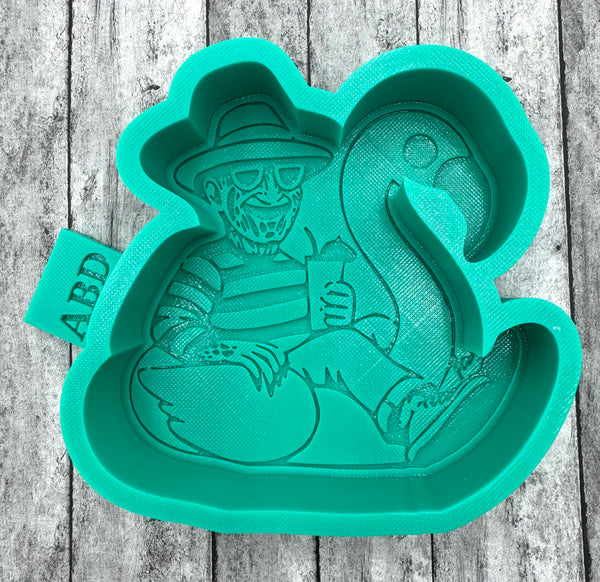 Freddie on a Float Freshie Silicone Mold