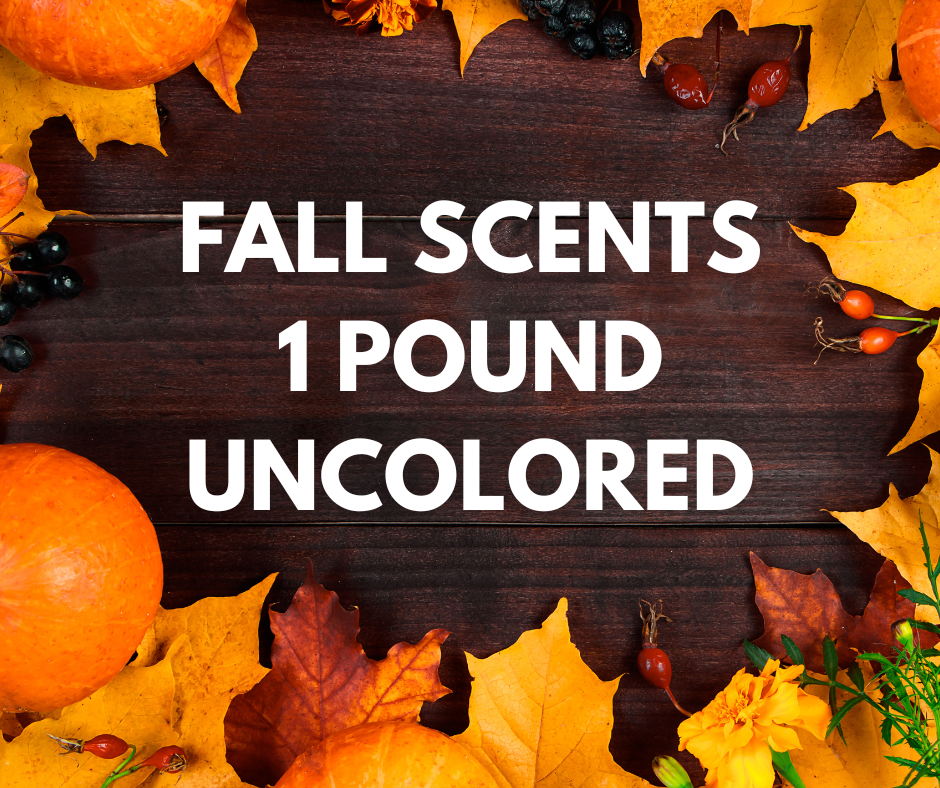 Fall Scents - 1 lb Premium Scented Aroma Beads - UNCOLORED