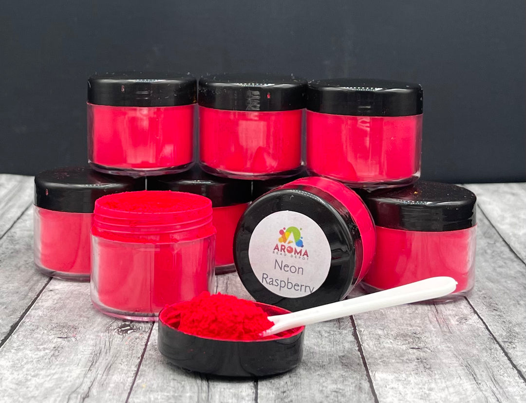 Mica Powder - Neon Raspberry – Aroma Bead Depot