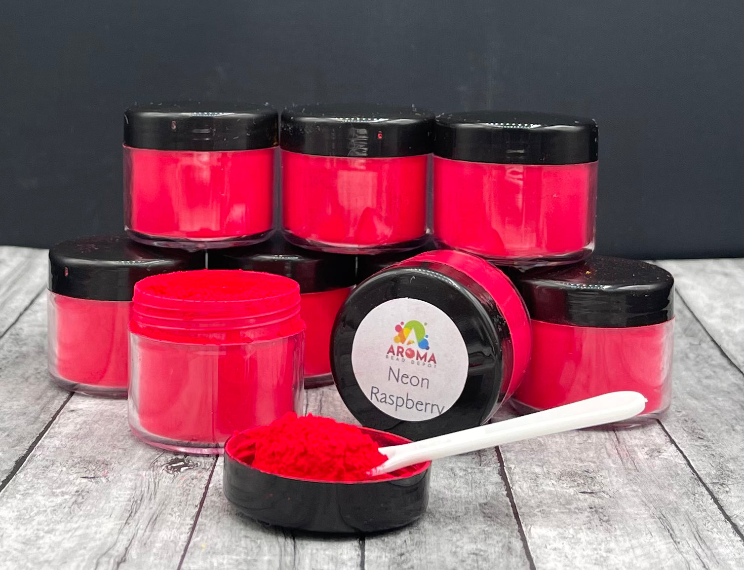 Neon Raspberry Mica Powder - Neon Raspberry – Aroma Bead Depot