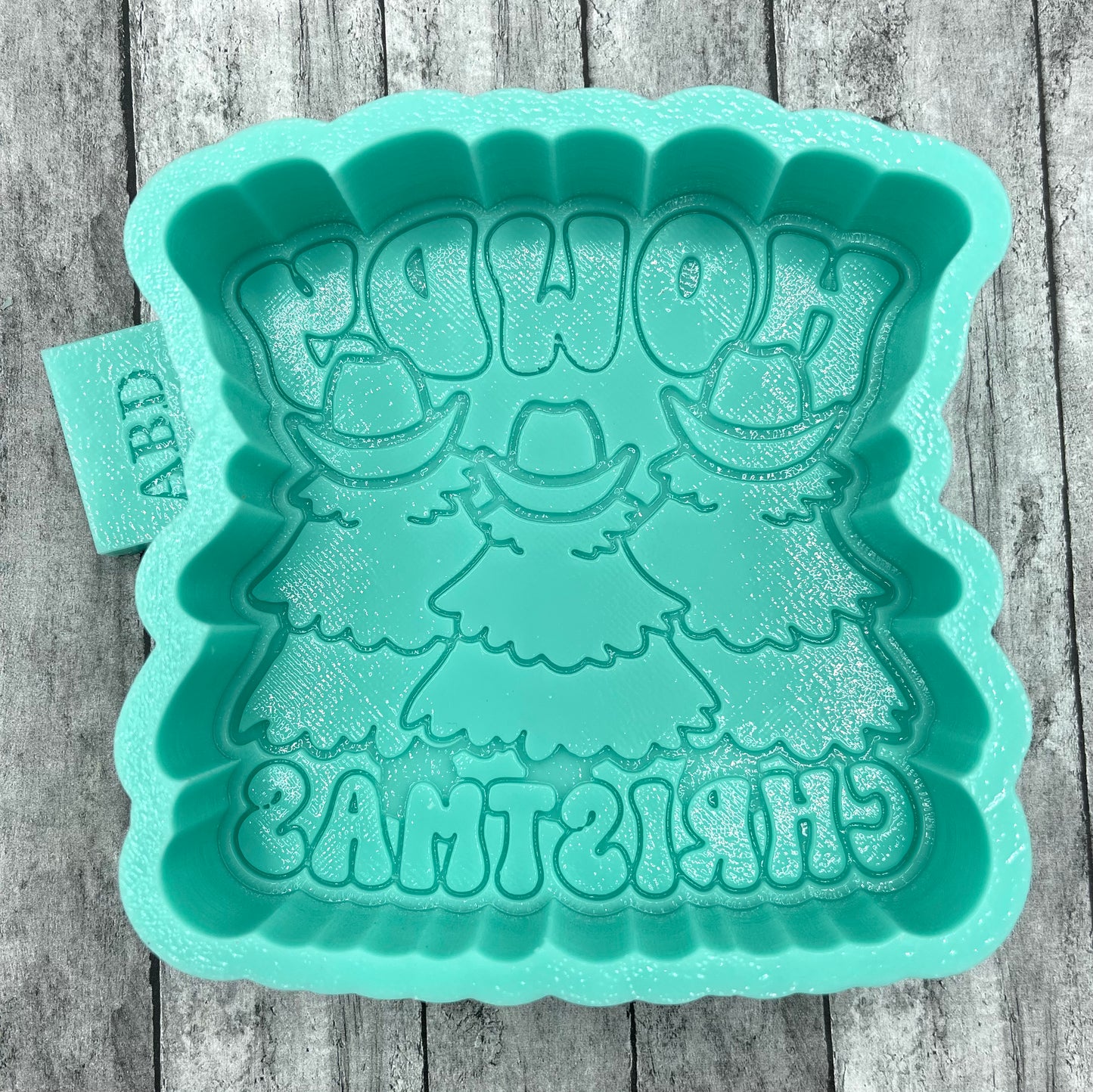 Howdy Christmas Tree Freshie Silicone Mold