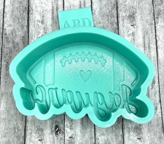 Jaguars Football Freshie Silicone Mold