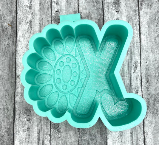 XO Concho Freshie Silicone Mold