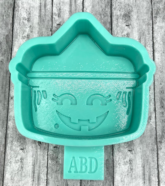 Witch Bucket Freshie Silicone Mold