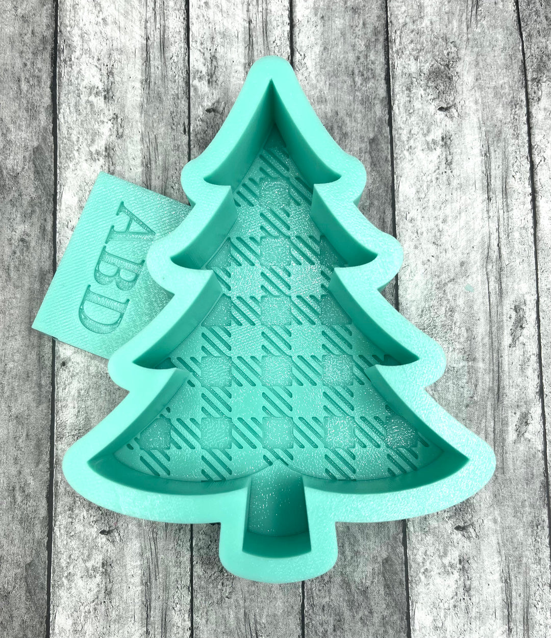 Hounds Tooth Tree Freshie Silicone Mold