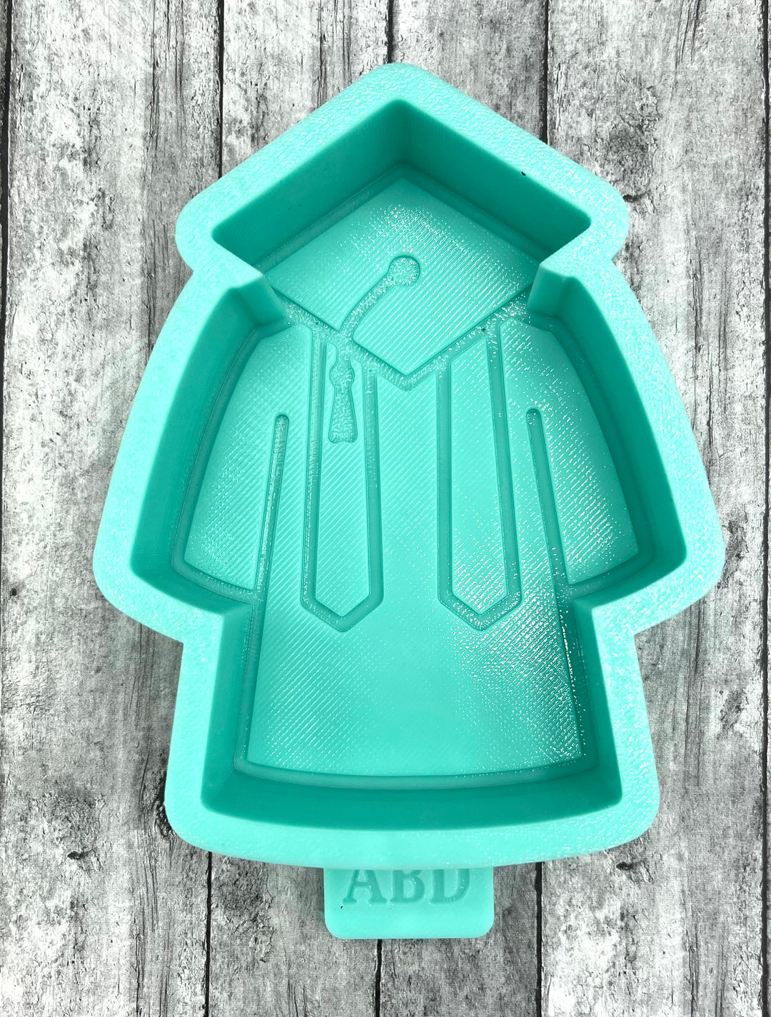 Graduation Cap & Gown Freshie Silicone Mold