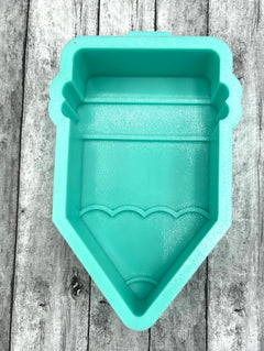 Short Pencil Teacher Gifts Freshie Silicone Mold