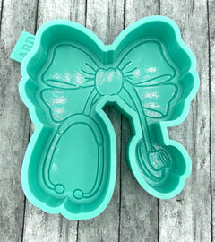 Bow and Stethoscope Freshie Mold