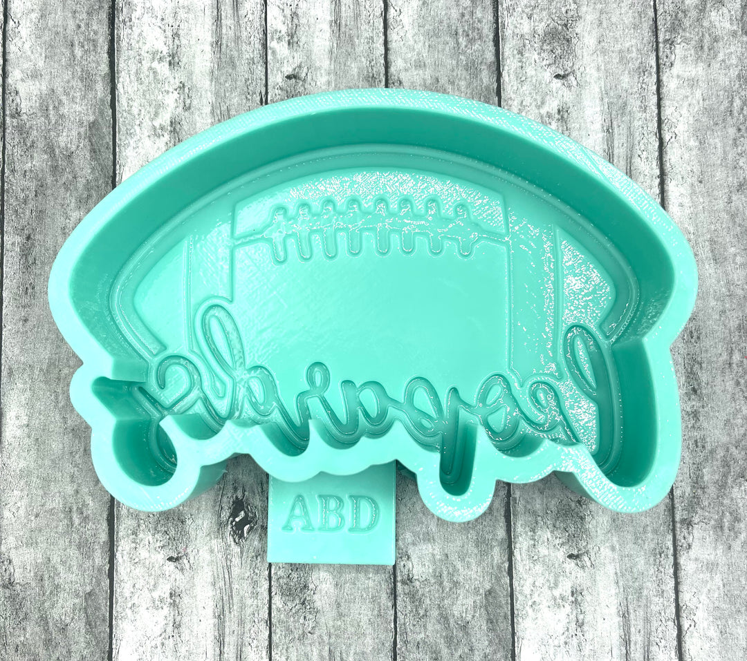 Leopards Football Freshie Silicone Mold