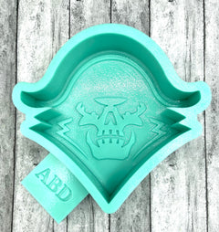 Pirate Skull Freshie Silicone Mold