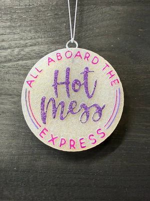 All Aboard the Hot Mess Express Freshie Silicone Mold
