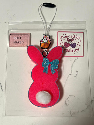 Peep with Bow & Tail Freshie Silicone Mold