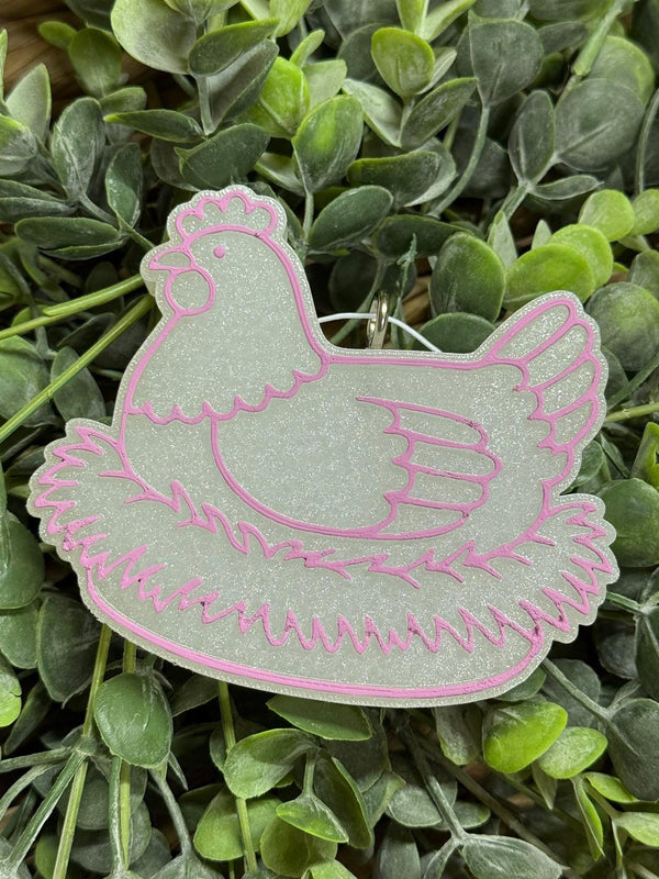 Chicken in Nest Freshie Silicone Mold